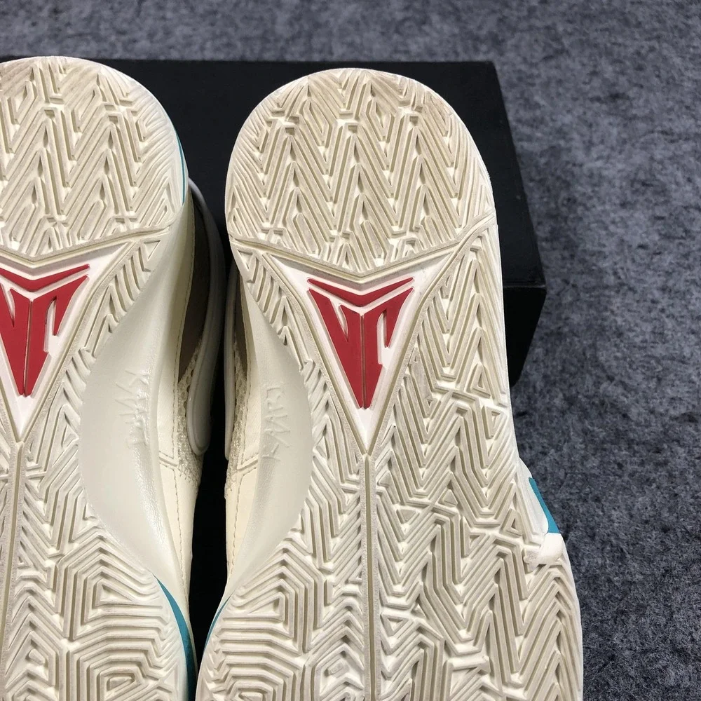 Nike Ja 1 DR8785-102 Shoes Mens 7.5 Beige Teal Low Top Basketball Sneakers